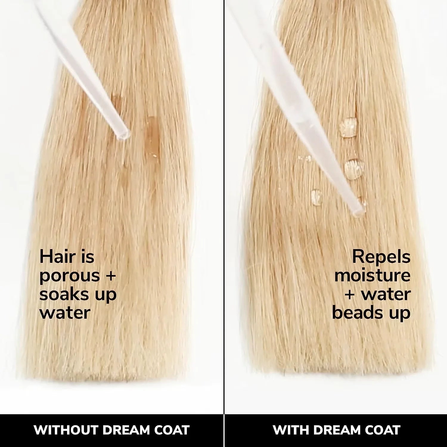 Haircare Coior Wow Spray Brillance Cheveux Dream Coat 200Ml - Spray anti Frisottis Et Imperméabilisant - Spray Lissant Cheveux